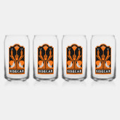 Sidecar Cocktail Art Deco Dosenglas (Vorderseite)