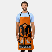 Sidecar Cocktail Art Deco Schürze (Getragen)