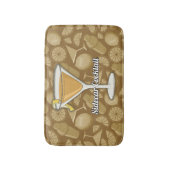Sidecar Cocktail Badematte (Vorderseite Vertikal)