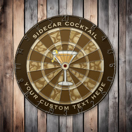 Sidecar Cocktail Dartscheibe