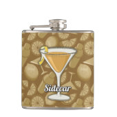Sidecar Cocktail Flachmann (Vorderseite)
