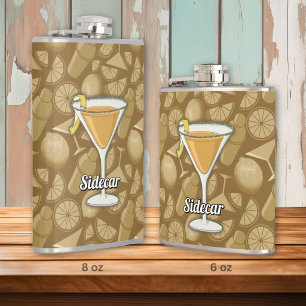 Sidecar Cocktail Flachmann