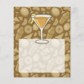 Sidecar Cocktail Flyer (Hinten)