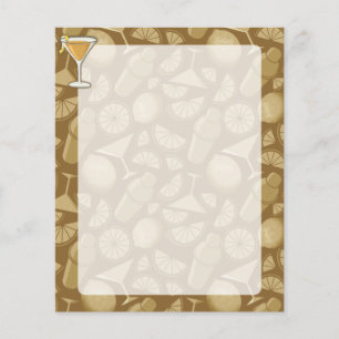 Sidecar Cocktail Flyer