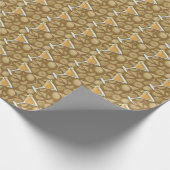 Sidecar Cocktail Geschenkpapier (Ecke)