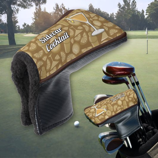 Sidecar Cocktail Golf Headcover