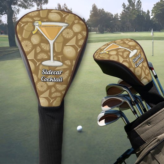 Sidecar Cocktail Golf Headcover