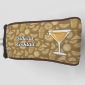 Sidecar Cocktail Golf Headcover (Vorderseite)