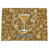 Sidecar Cocktail Große Geschenktüte (Vorderseite)