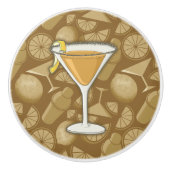 Sidecar Cocktail Keramikknauf (Vorderseite)