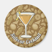 Sidecar Cocktail Magnet (Vorne)