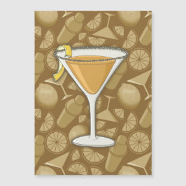 Sidecar Cocktail Magnetkarte