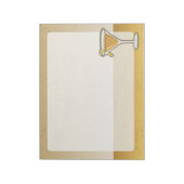 Sidecar Cocktail Notizblock (Rotiert)