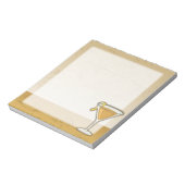 Sidecar Cocktail Notizblock (Rotiert)