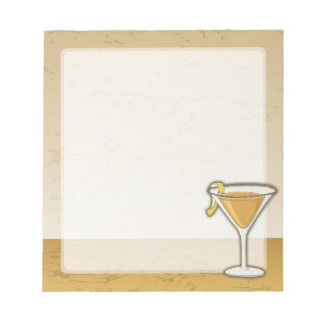 Sidecar Cocktail Notizblock