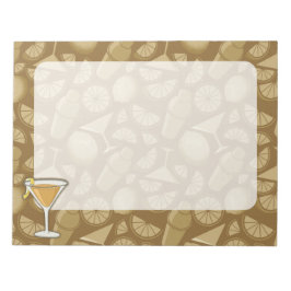 Sidecar Cocktail Notizblock