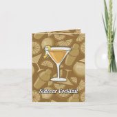 Sidecar Cocktail Rezept Karte (Vorderseite)