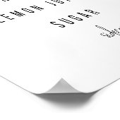 Sidecar Cocktail Rezept Poster (Ecke)