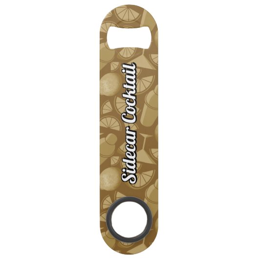 Sidecar Cocktail Speed Flaschenöffner (Rückseite)