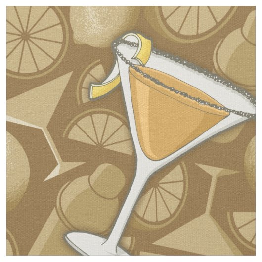 Sidecar Cocktail Stoff (Nahaufnahme)