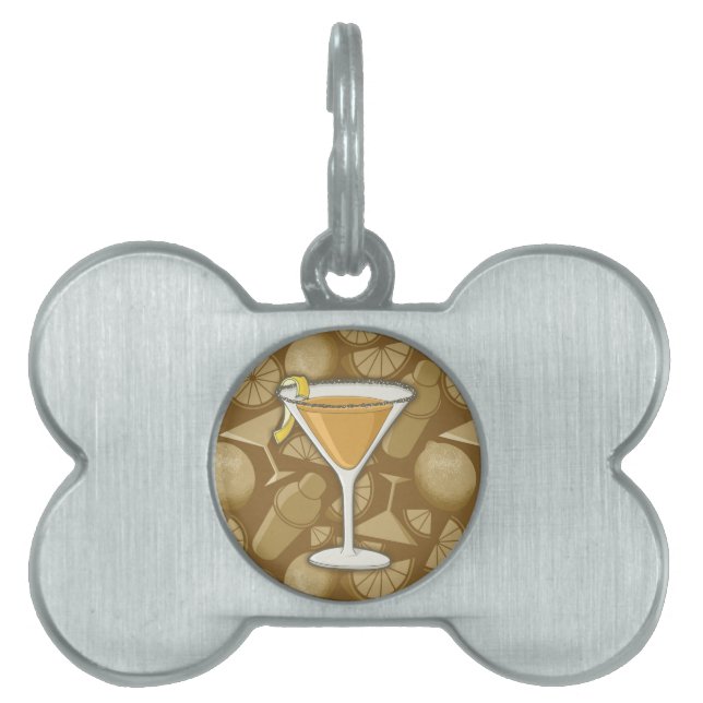 Sidecar Cocktail Tiermarke (Vorderseite)