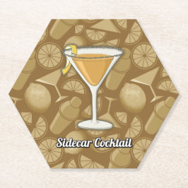 Sidecar Cocktail Untersetzer