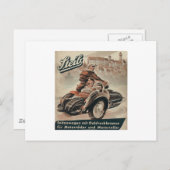Sidecar Postkarte (Vorne/Hinten)