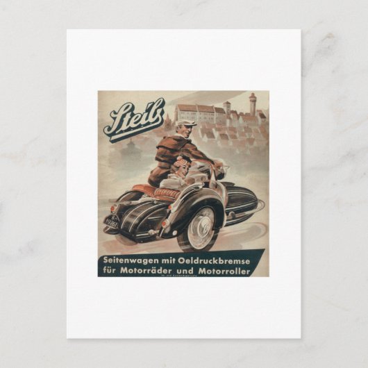 Sidecar Postkarte (Vorderseite)