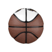 Sidecar purple motorcycle illustration mini basketball (Rechts)