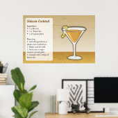 Sidecar Rezept Poster (Heimbüro)