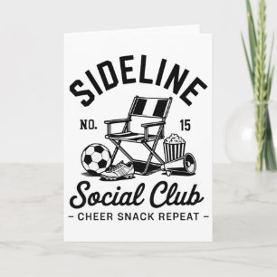Sideline Social Club Fußball Mama Papa Muttertag G Karte
