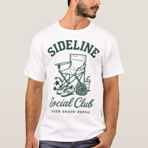 Sideline Social Club Fußballmutter  T-Shirt