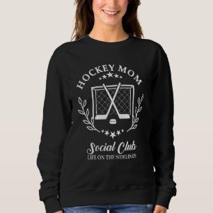 Sideline Social Club Hockey Mama Game Day Outfit Sweatshirt