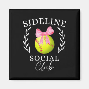 Sideline Social Club Kokette Softll Mama Schwester Magnet