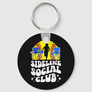 Sideline Social Club Softll Mama eines Softll Spie Schlüsselanhänger