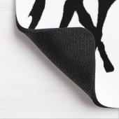 Sidepass Dressage-Pferd Mousepad (Ecke)