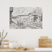 Siders to Zinal Mountain Race The Finish 2009 Poster (Küche)