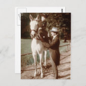 Sidesaddle Postkarte (Vorne/Hinten)