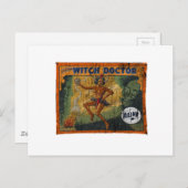 Sideshow Banner Hexendoktor Postkarte (Vorne/Hinten)