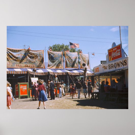 Sideshow Barker, 1941 Poster (Vorne)