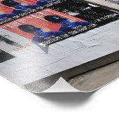 Sidewalk Closed New York Urban Street Fotografie (Ecke)