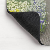 Sidewalk durch Tulpen und daffodils, 2 Mousepad (Ecke)