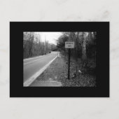Sidewalk Ends Postkarte (Vorderseite)