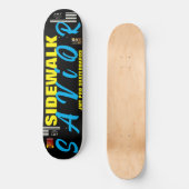 SIDEWALK SAVIOR 8 1/4" Skateboard Deck (Vorderseite)