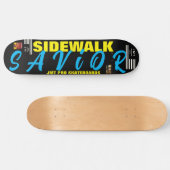 SIDEWALK SAVIOR 8 1/4" Skateboard Deck (Horizontal)