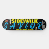 SIDEWALK SAVIOR 8 1/4" Skateboard Deck (Horizontal)