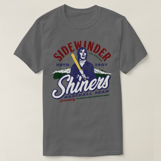 Sidewinder Shiners Baseball T-Shirt (Design vorne)