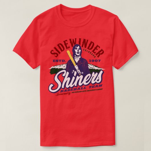 Sidewinder Shiners Baseball T-Shirt (Design vorne)