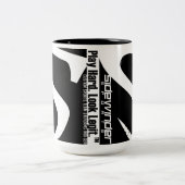 Sidewinder trägt - Team-Tasse - Schwarzes zur Zweifarbige Tasse (Mittel)