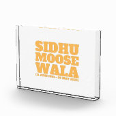 Sidhu Moose Wala 1993-2022  Fotoblock (Rechts)
